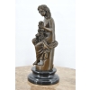 Kobieta z Winogronem - Winogrono - Figura Rzeźba z Brązu - Dekoracja Ozdoba