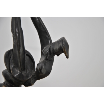 Nowoczesna Figura Golfisty - Golf Golfista - Figura z Brązu Prezent Ozdoba