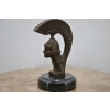 Popiersie Spartanina - Spartanin Sparta - Figura Rzeźba z Brązu - Ozdoba