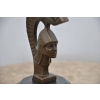 Popiersie Spartanina - Spartanin Sparta - Figura Rzeźba z Brązu - Ozdoba