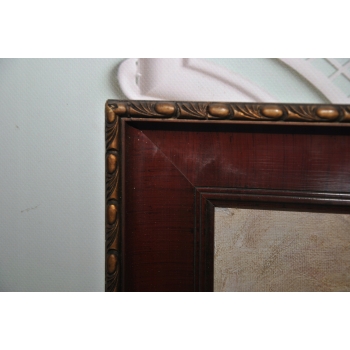 W. Chmieliński - Zimowa Wyprawa Na Targ - Sanie Polska Zima - Obraz Olejny