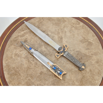 Sztylet Rzymski Pugio - Kordzik Nóż Ozdobny - Dekoracja Prezent