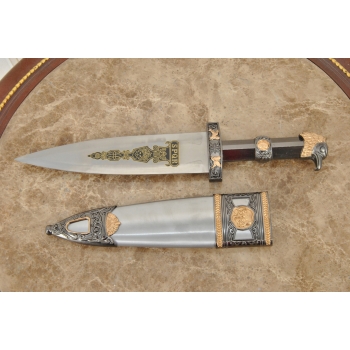 Rzymska Daga - Kordzik Sztylet - Nóż Ozdobny - Dekoracja Prezent