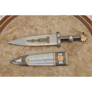 Rzymska Daga - Kordzik Sztylet - Nóż Ozdobny - Dekoracja Prezent