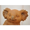 Miś Koala - Figura Rzeźba z Żeliwa - Żeliwo - Dekoracja Dom Ozdoba