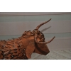 Metalowa Figura Barana - Baran - Rękodzieło - Rzeźba Dekoracja Vintage