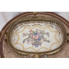 Biała Porcelanowa Patera 4 Anioły - Porcelana + Brąz Anioł Amor - Sygnowana