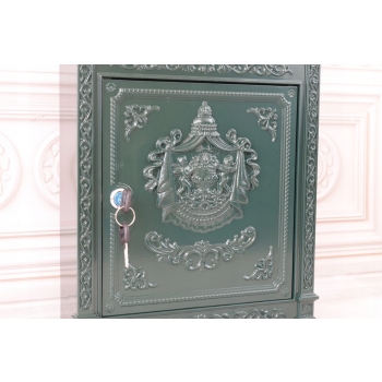 Zielona Skrzynka Na Listy - Poczta Post - Aluminium + Cyna