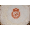 Malachitowy Porcelanowy Wazon - Kolorowe Papugi - Amfora - Porcelana Brąz