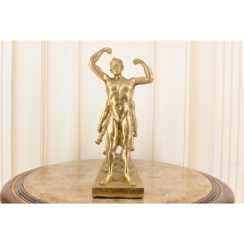 Ewolucja Człowieka - Małpa Jaskiniowiec Człowiek - Figura Rzeźba z Żywicy