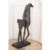 Aluminiowy Patynowany Koń - Abstrakcja - Nowoczesna Rzeźba - Prezent