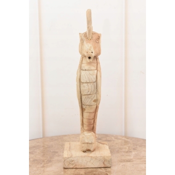 Konik Morski - Figura Rzeźba z Drewna - Drewno Rękodzieło - Ozdoba Prezent