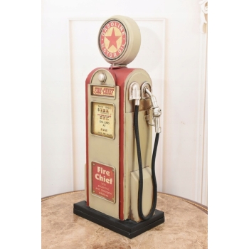 Metalowa Skarbonka Dystrybutor Paliwa - Stacja Benzynowa Gasoline Prezent