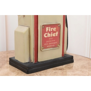 Metalowa Skarbonka Dystrybutor Paliwa - Stacja Benzynowa Gasoline Prezent