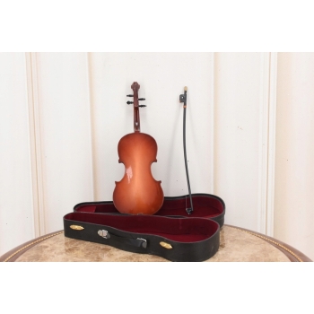 Mini Skrzypce - Futerał - Prezent Dla Muzyka - Figura Instrument OZdoba