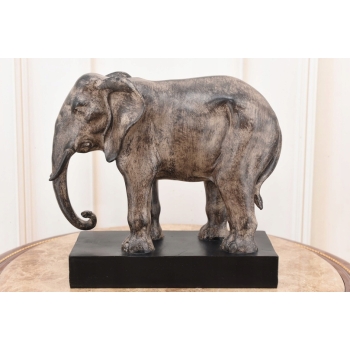 Słoń Na Szczęście - Figura Słonika - Wystój Salonu Gabinetu - Ozdoba