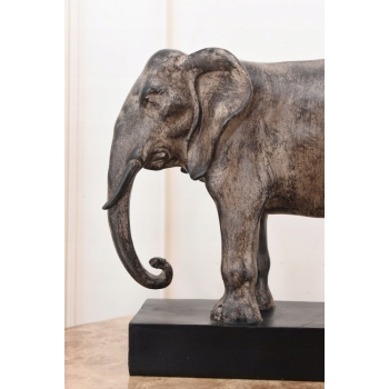 Słoń Na Szczęście - Figura Słonika - Wystój Salonu Gabinetu - Ozdoba