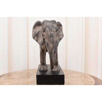 Słoń Na Szczęście - Figura Słonika - Wystój Salonu Gabinetu - Ozdoba