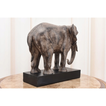 Słoń Na Szczęście - Figura Słonika - Wystój Salonu Gabinetu - Ozdoba