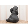Siedzący Słoń - Słonik - Figura Dekoracyjna - Ozdoba Salon - Rzeźba