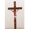 Jezus Na Krzyżu - Stojący Krzyż Pasyjny 24 cm - Serce Jezusa Biblia Religia