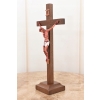 Jezus Na Krzyżu - Stojący Krzyż Pasyjny 24 cm - Serce Jezusa Biblia Religia