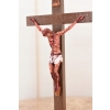 Jezus Na Krzyżu - Stojący Krzyż Pasyjny 24 cm - Serce Jezusa Biblia Religia