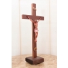 Jezus Na Krzyżu - Stojący Krzyż Pasyjny 30cm - Serce Jezusa Biblia Religia