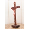 Jezus Na Krzyżu - Stojący Krzyż Pasyjny 30cm - Serce Jezusa Biblia Religia