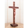 Jezus Na Krzyżu - Stojący Krzyż Pasyjny 30cm - Serce Jezusa Biblia Religia