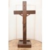 Jezus Na Krzyżu - Stojący Krzyż Pasyjny 43 cm - Serce Jezusa Biblia Religia