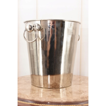 Srebrny Francuski Coolera na Lod Alkohol - Chłodziarka na Wino Wódkę Stojak