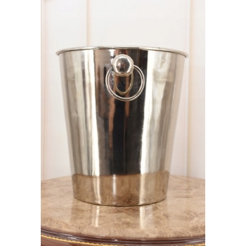 Srebrny Francuski Coolera na Lod Alkohol - Chłodziarka na Wino Wódkę Stojak