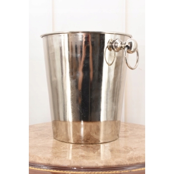 Srebrny Francuski Coolera na Lod Alkohol - Chłodziarka na Wino Wódkę Stojak