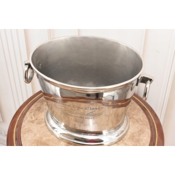 Srebrny Francuski Coolera na Lod Alkohol - Chłodziarka na Wino Wódkę Stojak