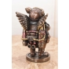Świnia Pilot - Świnka Lotnik - Zabawna Figura Rzeźba - Prezent Ozdoba