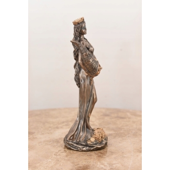 Fortuna z Pieniędzmi - Bogini Szczęścia - Figura Mitologia - Prezent 16 cm
