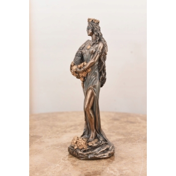Fortuna z Pieniędzmi - Bogini Szczęścia - Figura Mitologia - Prezent 16 cm