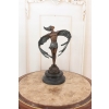 Ikar z Rozłożonymi Skrzydłami - Mityczna Ogromna Figura Rzeźba z Brązu 32cm