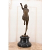 Orientalna Tancerka z Brązu - Art Deco - Kobieta - Figura Rzeźba z Brązu