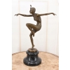 Orientalna Tancerka z Brązu - Art Deco - Kobieta - Figura Rzeźba z Brązu