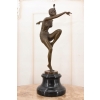 Orientalna Tancerka z Brązu - Art Deco - Kobieta - Figura Rzeźba z Brązu
