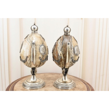 2 Carskie Jajka Męskie Damskie - Kamień Jaspis - Unikalne Carska Rosja 14kg