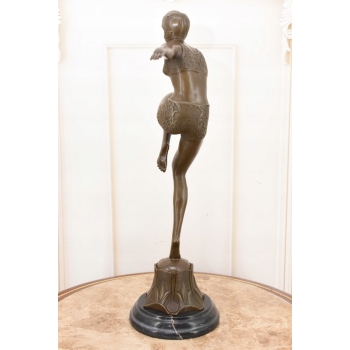 Tancerka Baletnica - Kobieta z Brązu - Figura Brąz - Prezent Paris Prezent