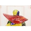 Szkło Murano GLASS - DAMA W KAPELUSZU FIGURA 30CM