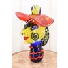 Szkło Murano GLASS - DAMA W KAPELUSZU FIGURA 30CM