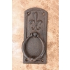 Kołatka do Drzwi - Secesja - Żeliwna - Dzwonek Rustykalny 20 cm Brązowa