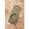 Kołatka do Drzwi - Secesja - Żeliwna - Dzwonek Rustykalny 20 cm Patyna