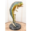 Dorada Królewska - Ryba - Figura Rzeźba z Brązu Złoconego - Prezent