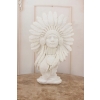 Popiersie Indianinki - Indianin Apacz Wódz - Figura Rzeźba - Dekoracja
